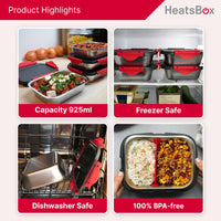 Meal Prep Bundle: HeatsBox Go + Inner Dish Set