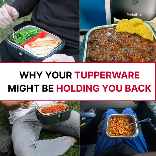 Electric Lunch Box vs. Tupperware