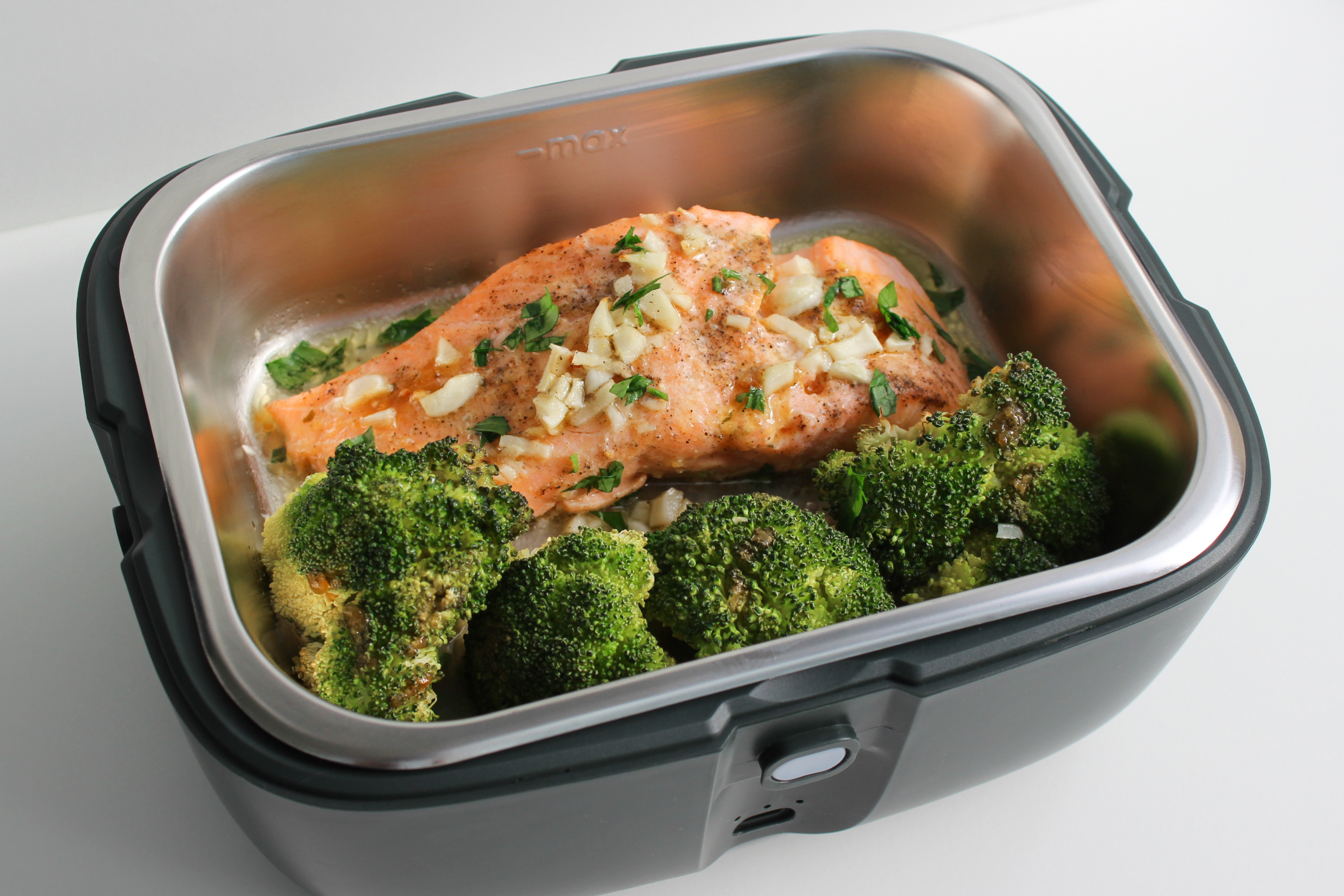 Salmon and Broccoli Bake - Keto friendly